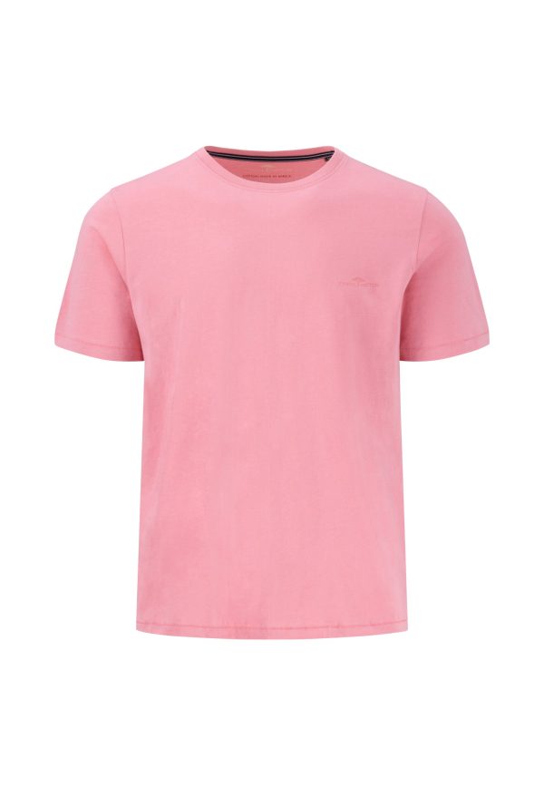T-Shirt aus Baumwolle mit Rundhalsausschnitt Online-Verkauf