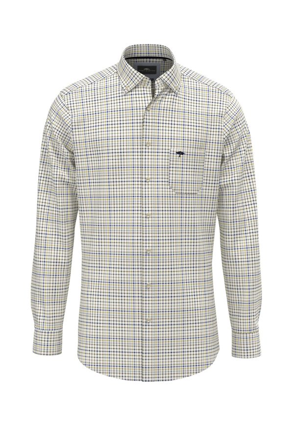 Kariertes Hemd mit Button-Down-Kragen Online-Verkauf