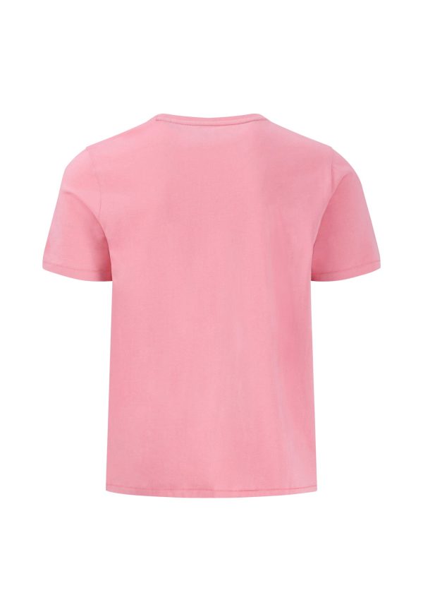 T-Shirt aus Baumwolle mit Rundhalsausschnitt Online-Verkauf – Bild 2