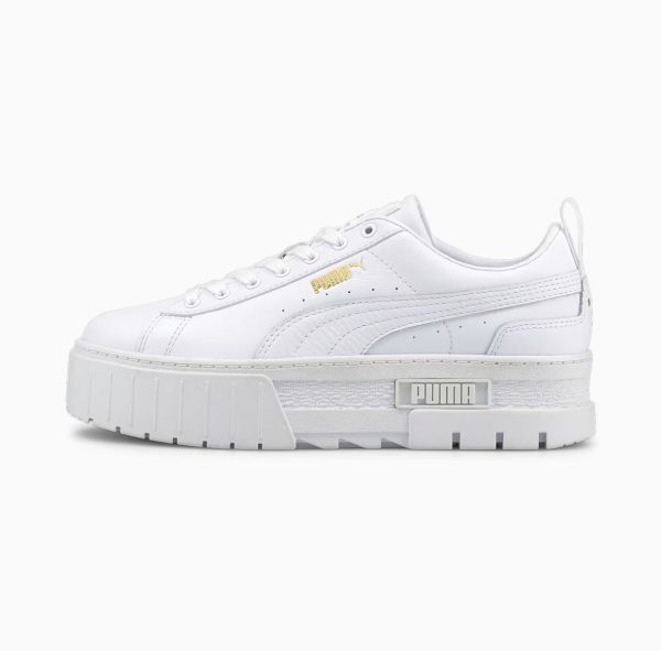 Puma Mayze Lth Wns white 384209-01 Mode – Bild 2