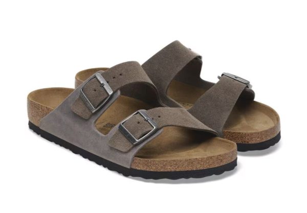 Birkenstock Arizona Mixed Leather Concrete Gray 1029159 Online-Schn?ppchen – Bild 5
