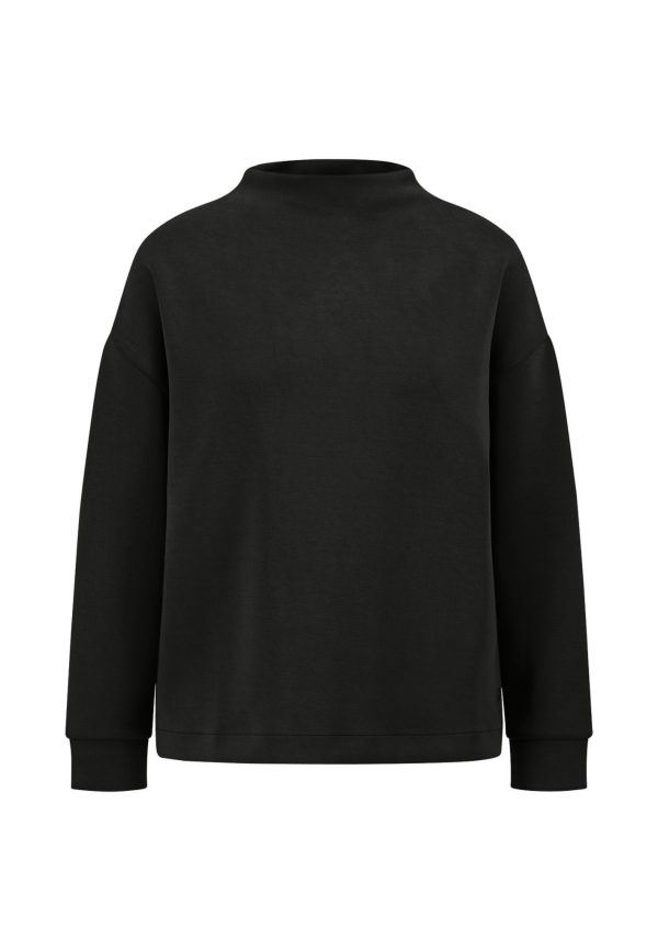 Pullover aus Viskose mit Stehkragen Mode – Bild 3