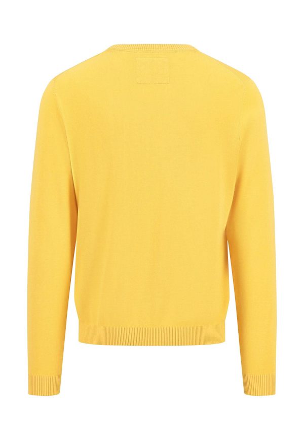 Pullover mit Rippstrick-Details aus extra weichem Feinstrick Im Angebot – Bild 2