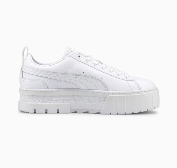 Puma Mayze Lth Wns white 384209-01 Mode – Bild 5