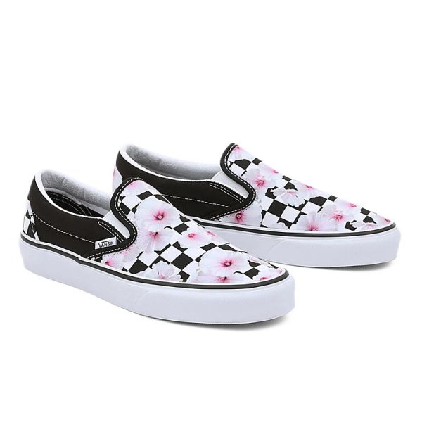 VANS Classic Slip On Hibiscus Checkerboard VN0A5JLXBM8 Angebot