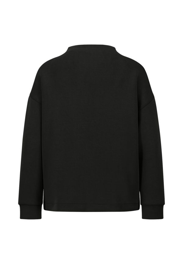 Pullover aus Viskose mit Stehkragen Mode – Bild 4