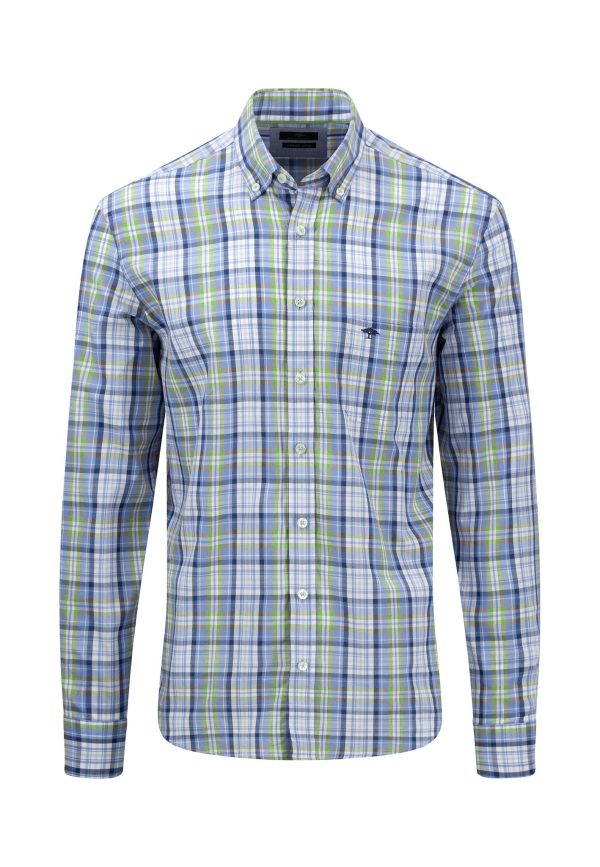 Kariertes Button-Down-Hemd Im Angebot – Bild 5