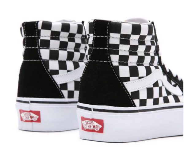 VANS SK8-HI Platform black white Checkerboard   schwarz weiss VN0A3TKNQXH Im Angebot – Bild 2