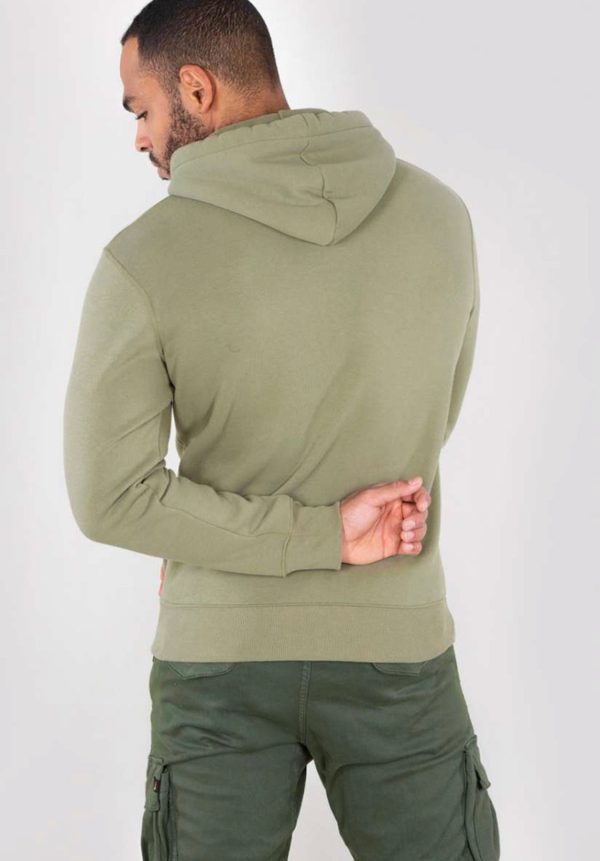 Alpha Industries Basic Hoodie olive 178312-11 Jetzt online – Bild 2