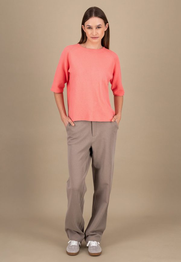 Baumwoll-Strickpullover mit weiten Ärmeln Zu verkaufen – Bild 3
