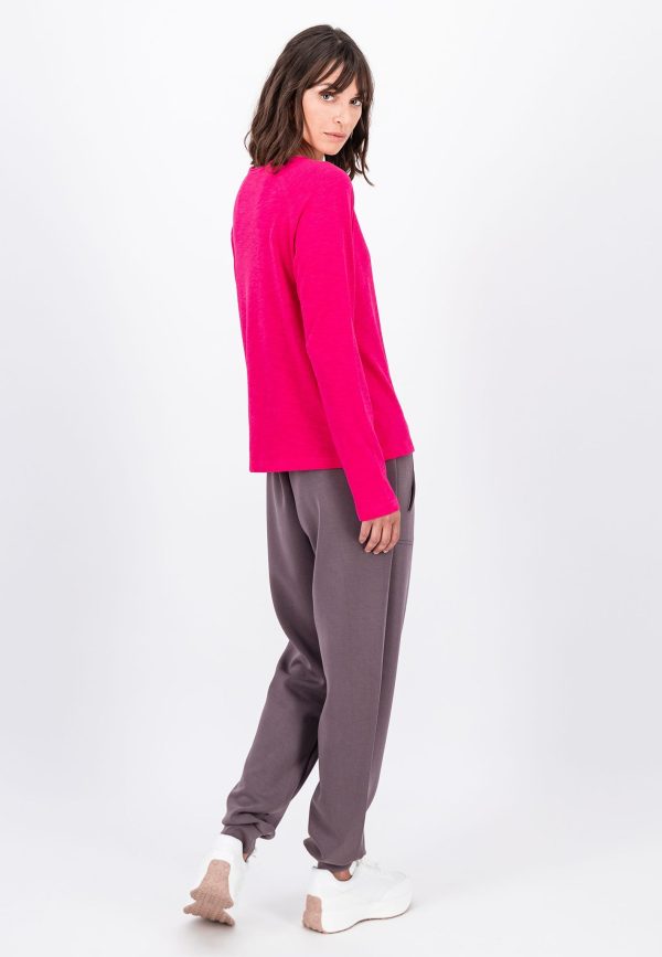 Langarmshirt aus 100% Baumwolle Jetzt online – Bild 4
