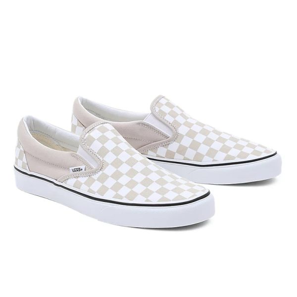 Vans Classic Slip On Checkerboard Color Theory French Oak VN0A7Q5DBLL Schn?ppchen