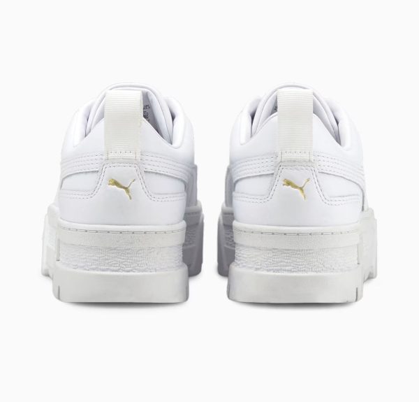 Puma Mayze Lth Wns white 384209-01 Mode – Bild 3