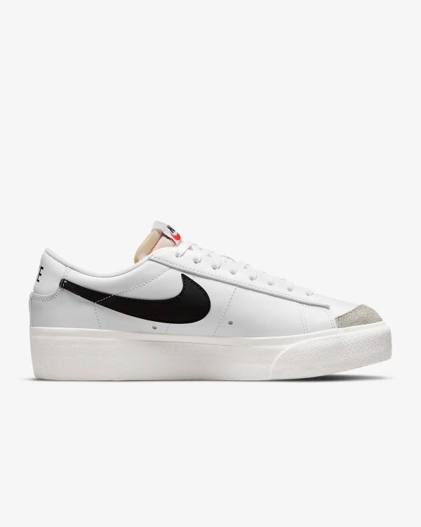 Nike Blazer Low Platform white black DJ0292-101 Rabatt – Bild 4