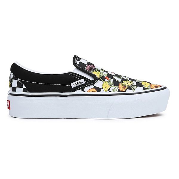 VANS Classic Slip On Plateau Black multicolor VN0A5KXIBML Verkauf – Bild 3