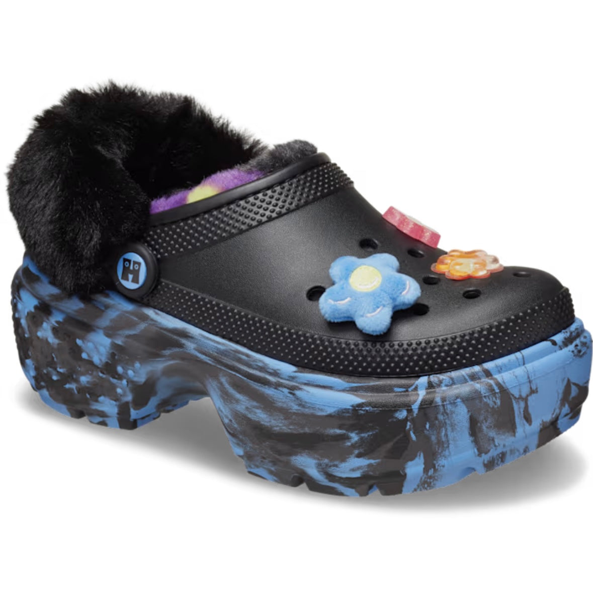Crocs Happy Socks X Crocs Stomp Lined Clog Rabatt
