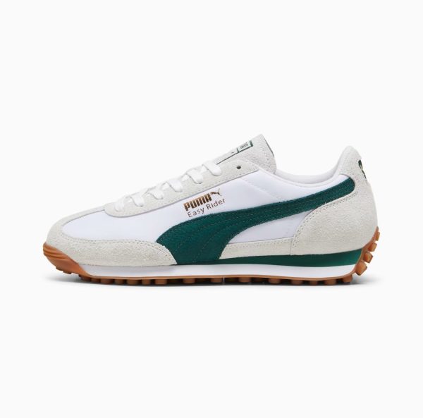 Puma Easy Rider Nylon Sneaker White Dark Myrtle 399661-01 Mode