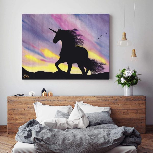 Einhornbild: Einhorn Hanjor Beschützer der Träume Schn?ppchen – Bild 3